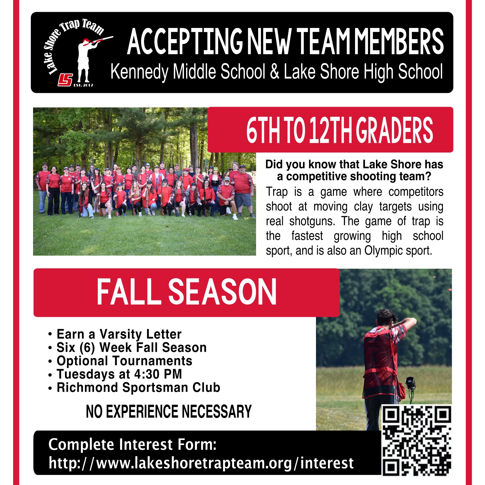 Accepting New Team Members – Fall 2025